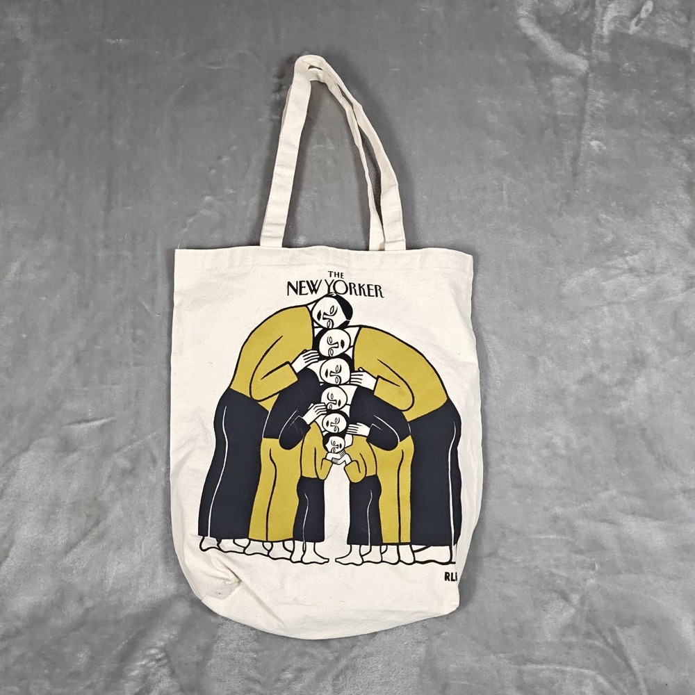 The New Yorker Magazine Tote Bag 15x14 Matryoshka RLR Limited Edition 2021